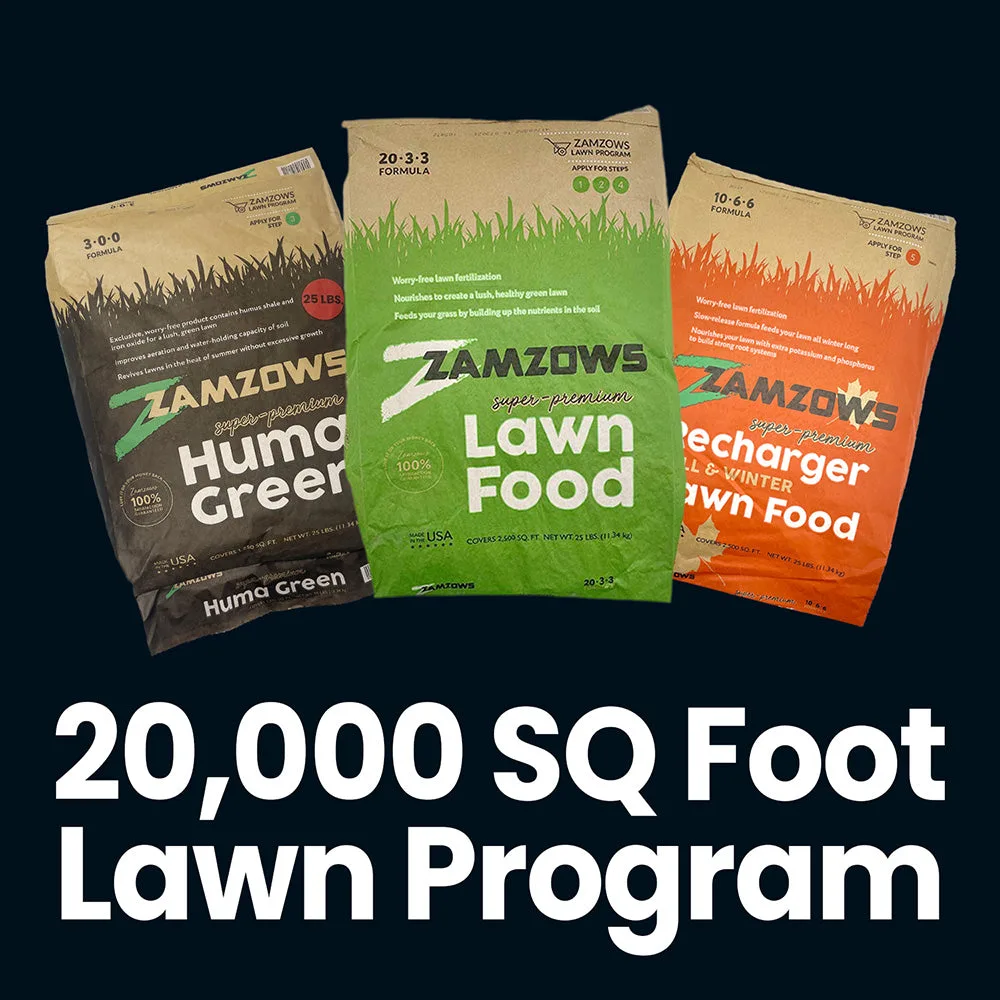 Zamzows Lawn Program - 20,000 Square Feet