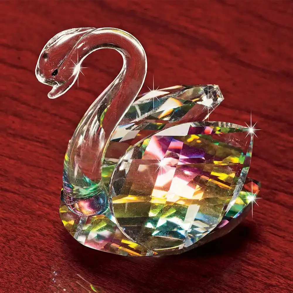 How to Display a Crystal Swan in Your Home Decor