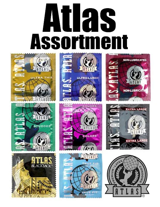 Atlas Condoms Assortment