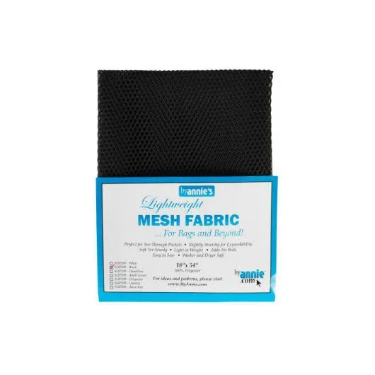 ByAnnie's Mesh Fabric 18" x 54" Black