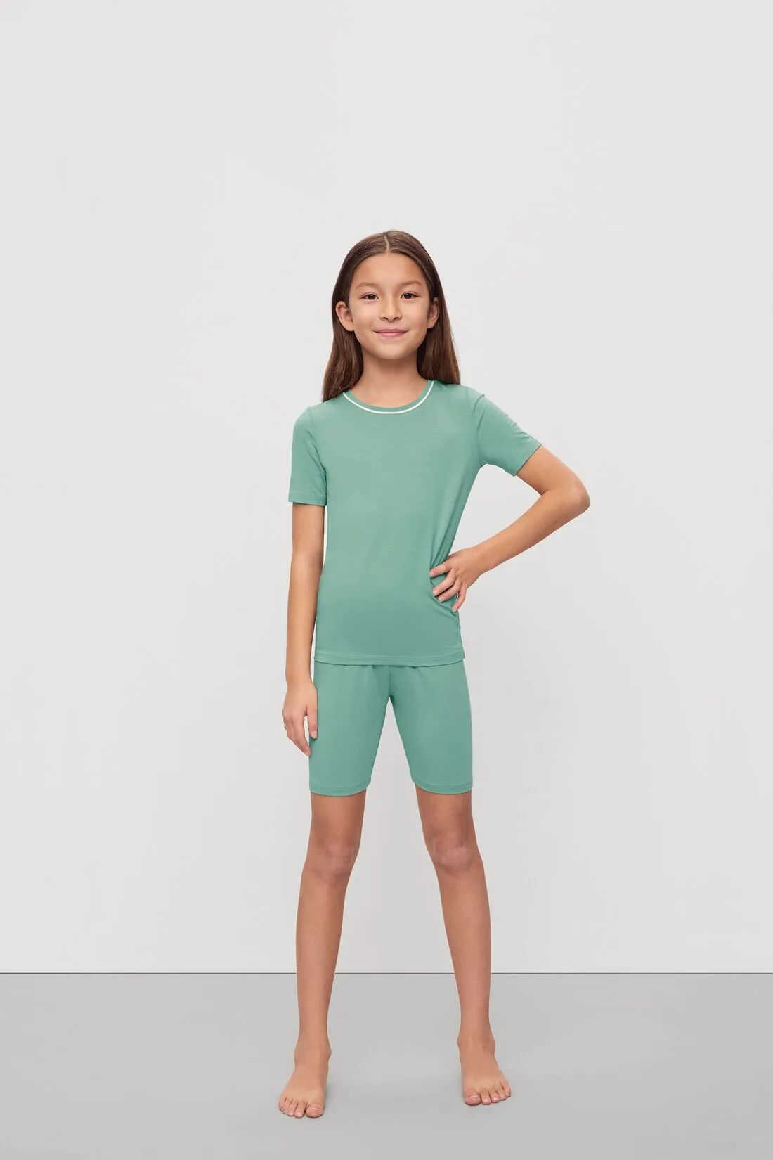 Kids TENCEL™ Modal Unisex Short PJ Set