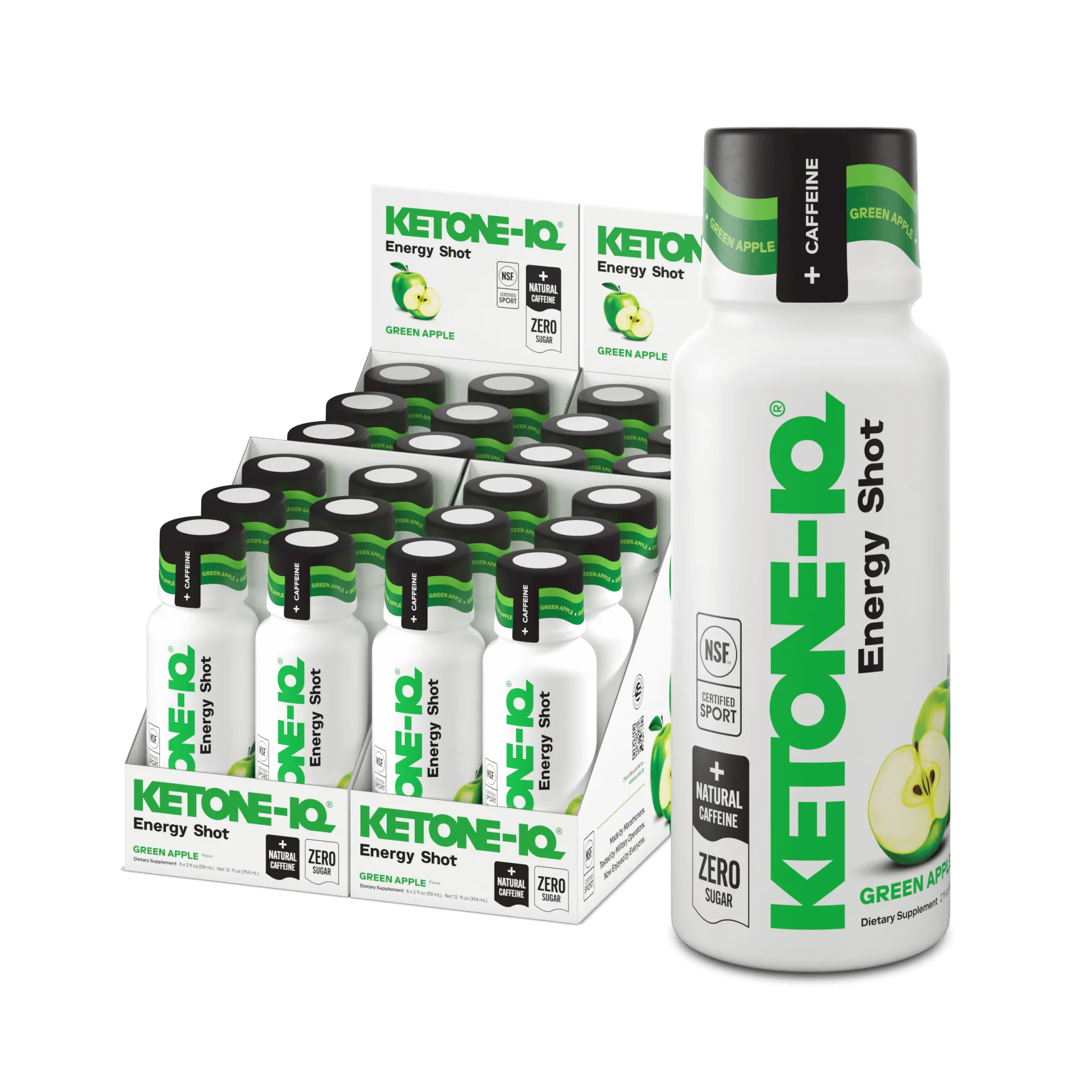 Ketone-IQ No Caffeine Shot Green Apple Review: Clean Energy Without the Jitters