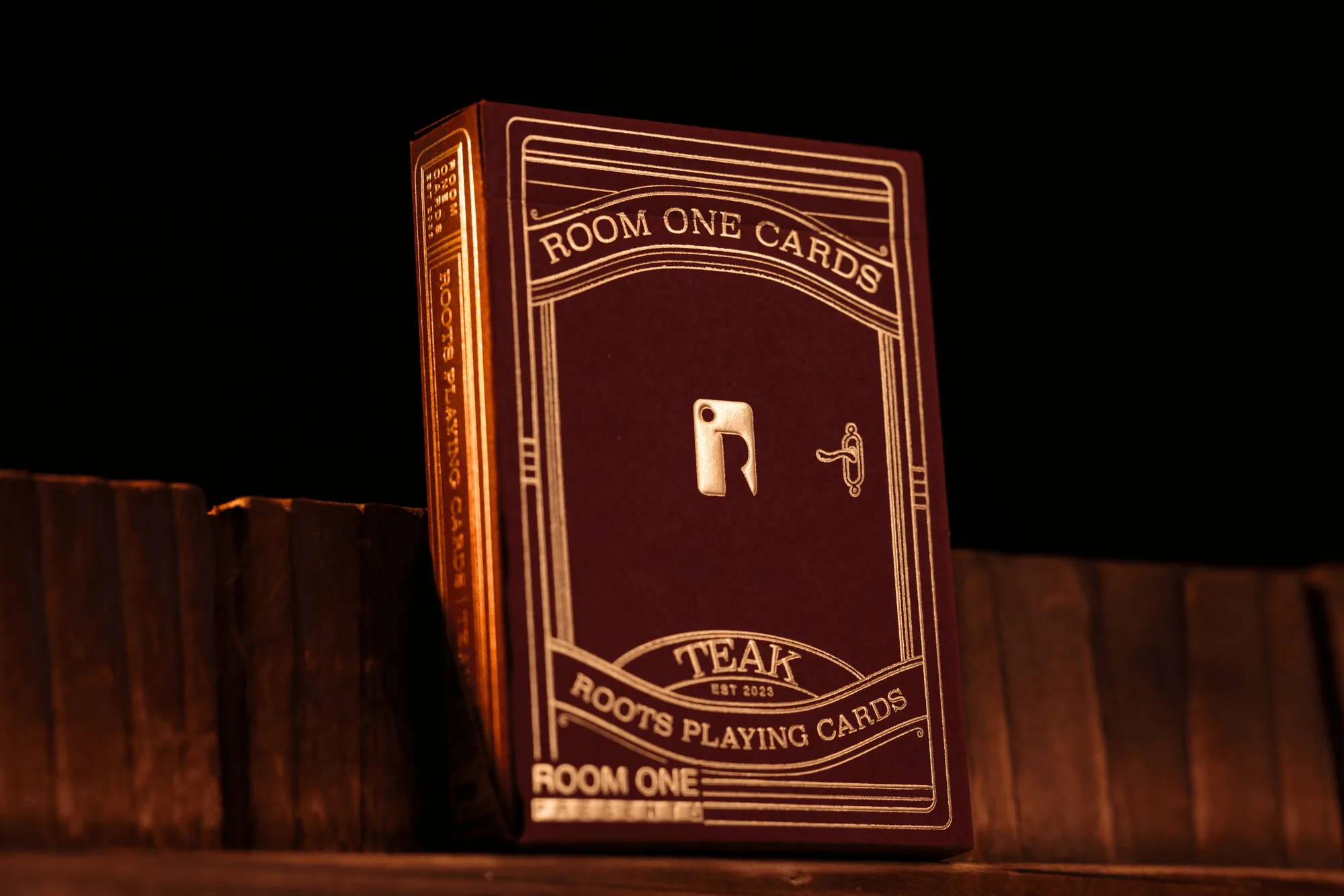 Red Roots Playing Cards - Teak Edition