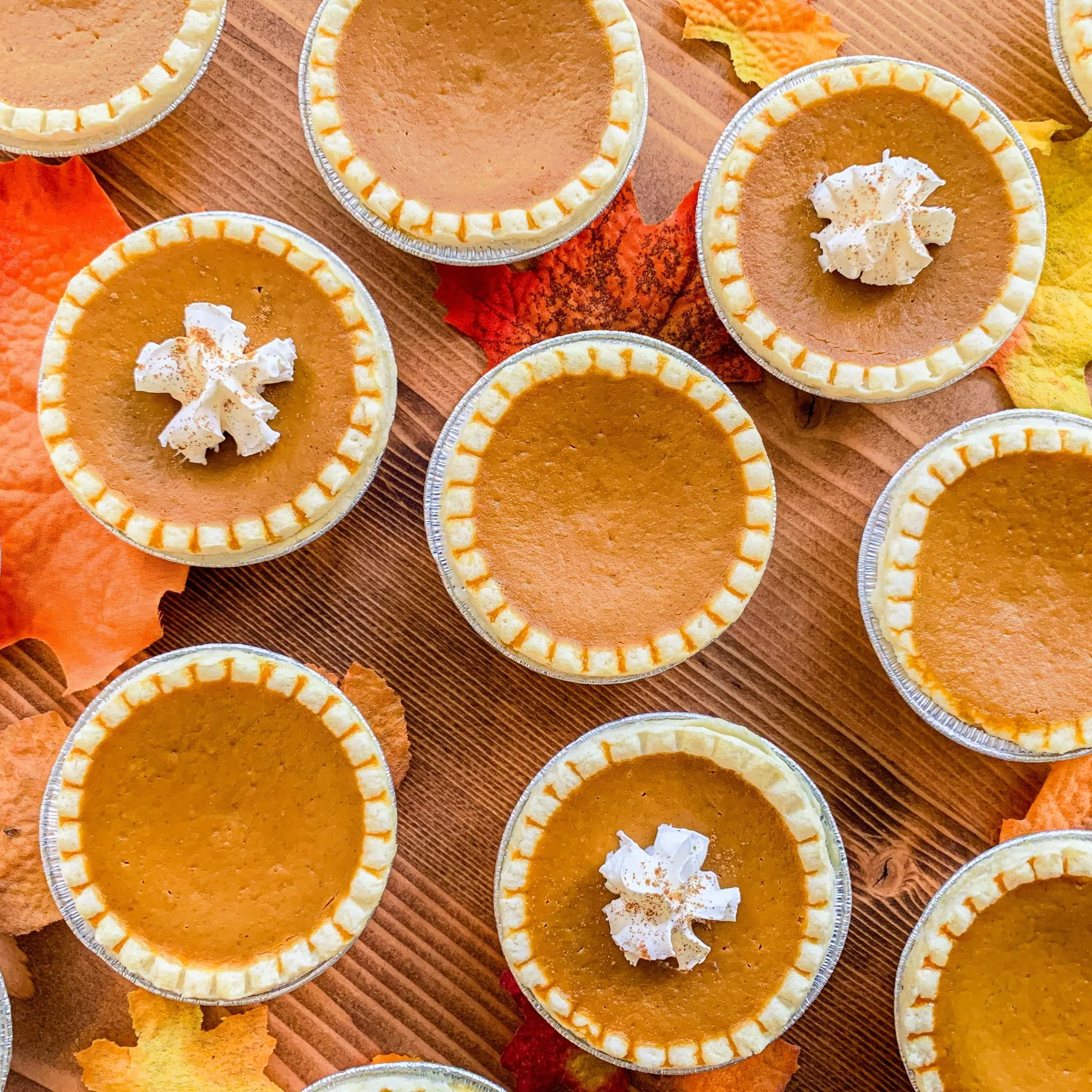 Mini tarte de abóbora vs. tarte de creme de coco: qual comprar?