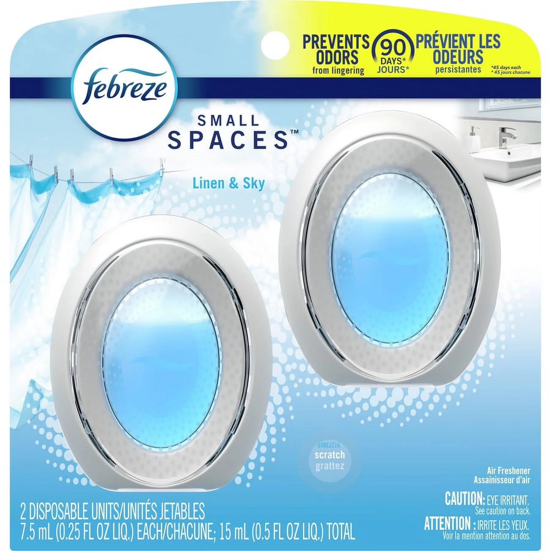 Febreze Small Spaces vs Spray for Bathroom Odors