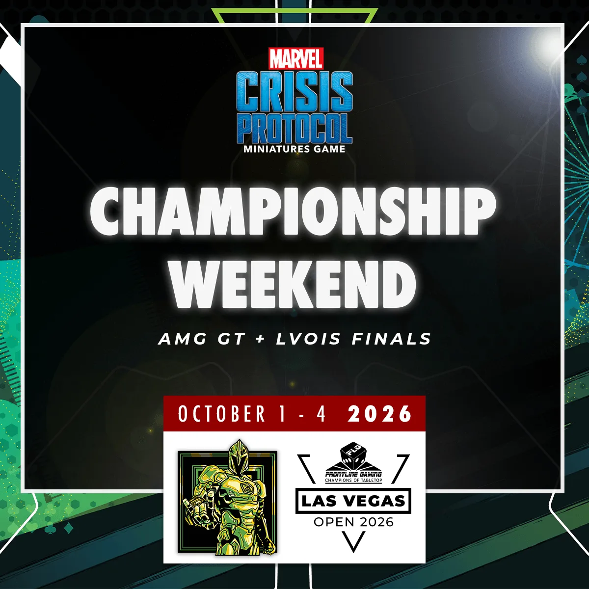 À quoi s'attendre aux Championnats Marvel Crisis Protocol LVO 2026