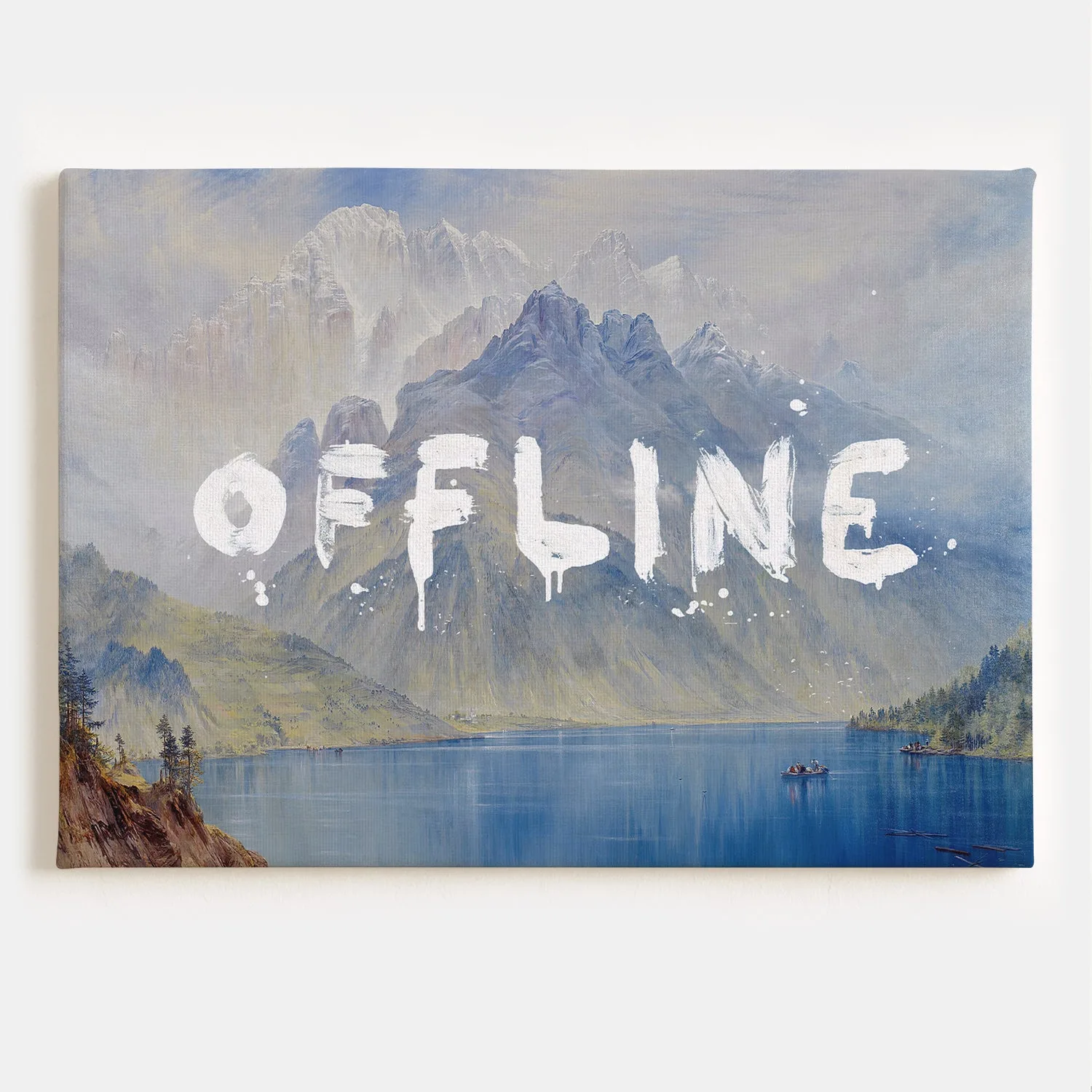 Offline-Leinwand