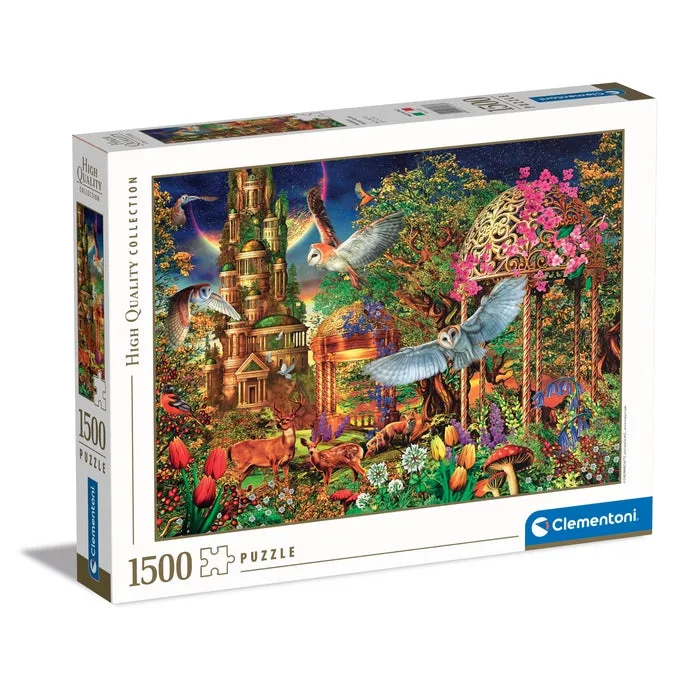 Puzzle Woodland Fantasy Garden 1500 peças: um desafio