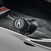 Tappo valvola originale Acura, nero, marchio A