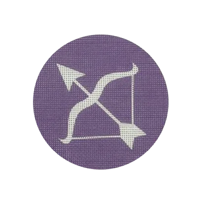 Sagittarius Needlepoint Canvas + Optional Thread Pack