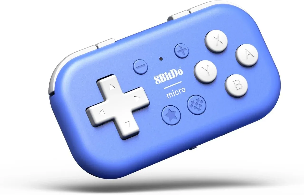 8BitDo Micro Bluetooth Gamepad (Blue)