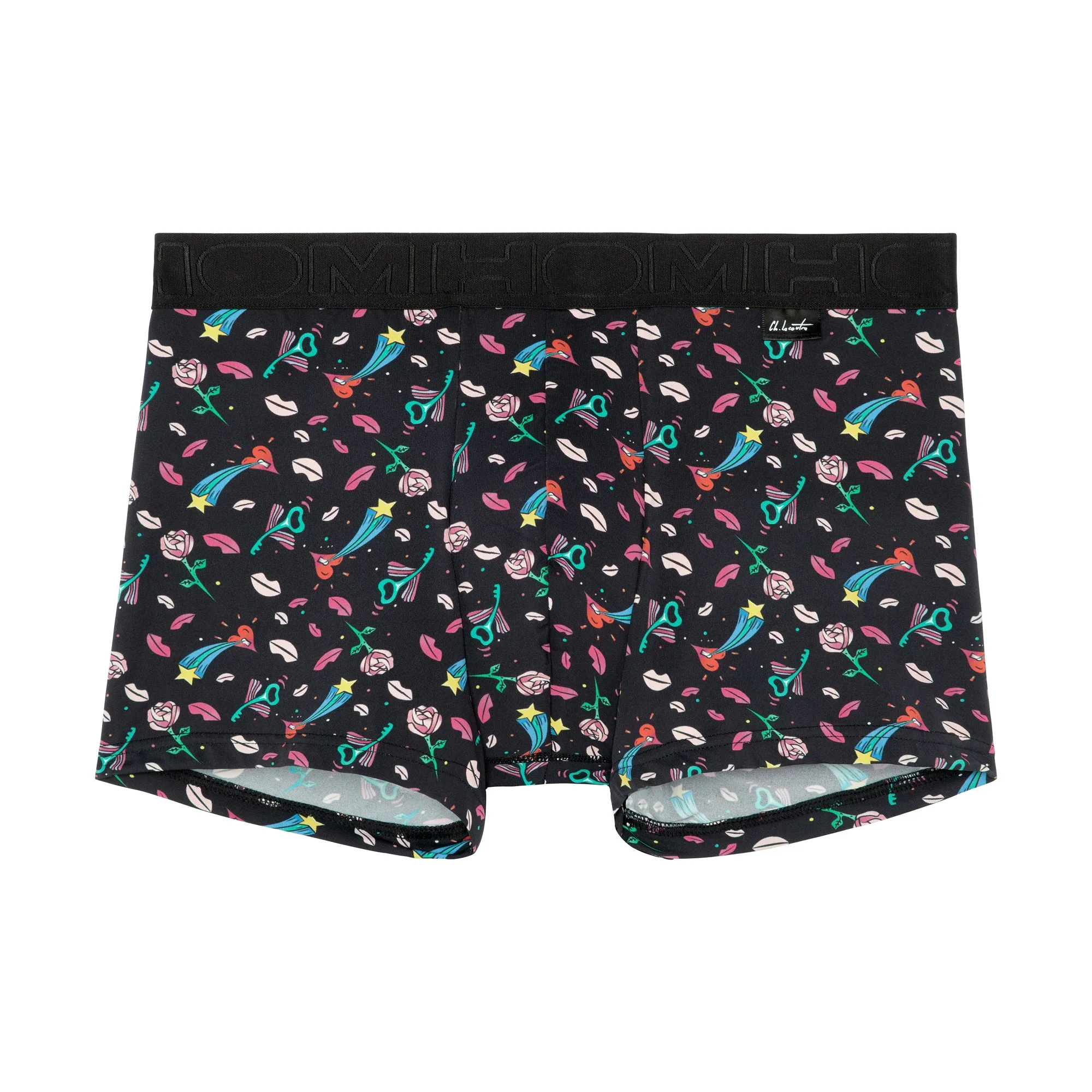 Amour Boxer Briefs | Black Print 402507-I004
