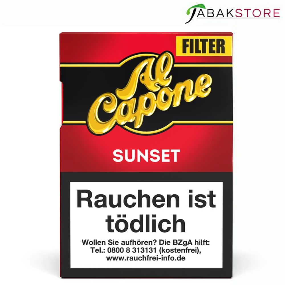 Al Capone Sunset 5,90 € | 18 cigarillos