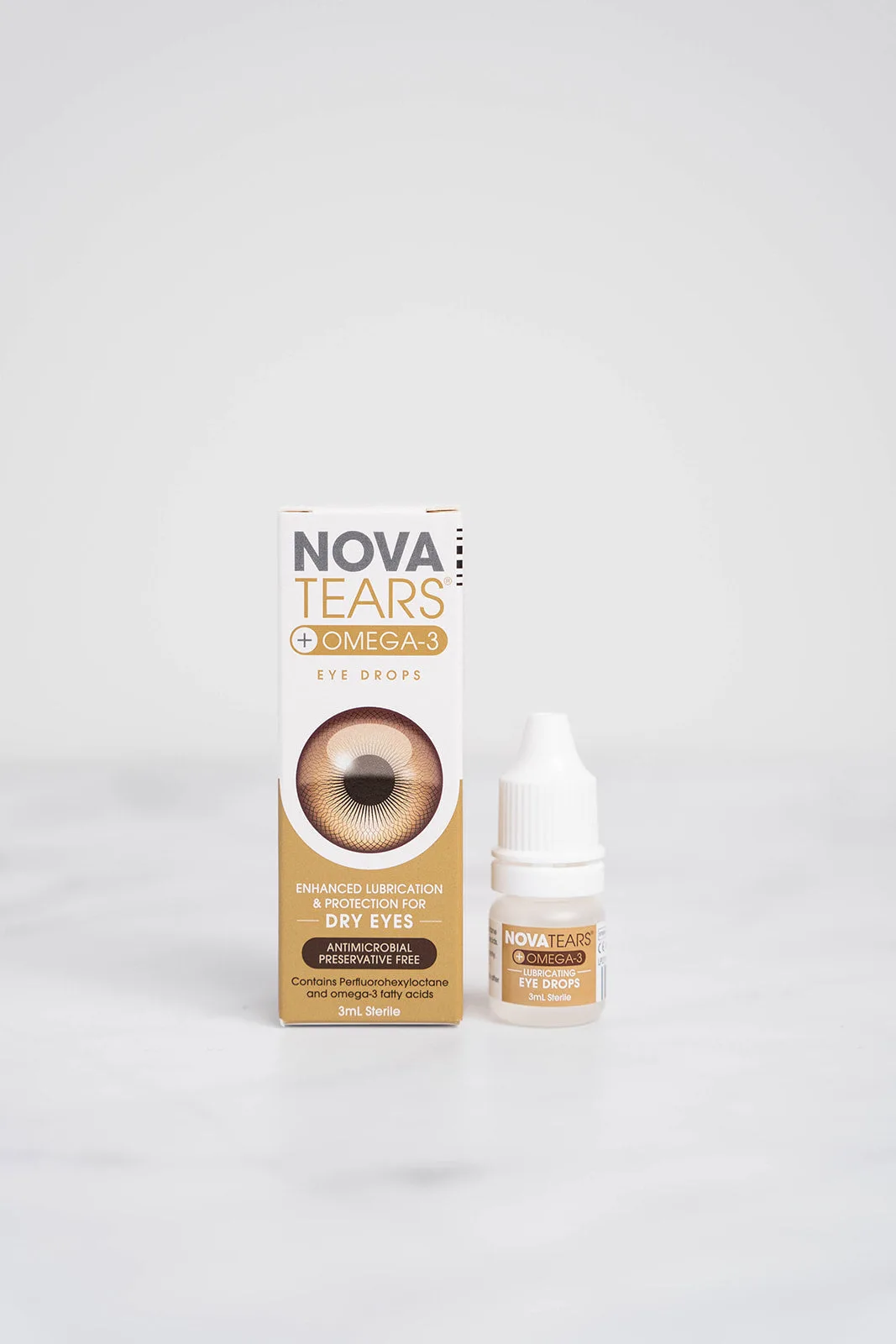 NovaTears+ Omega-3 Eye Drops 3ml