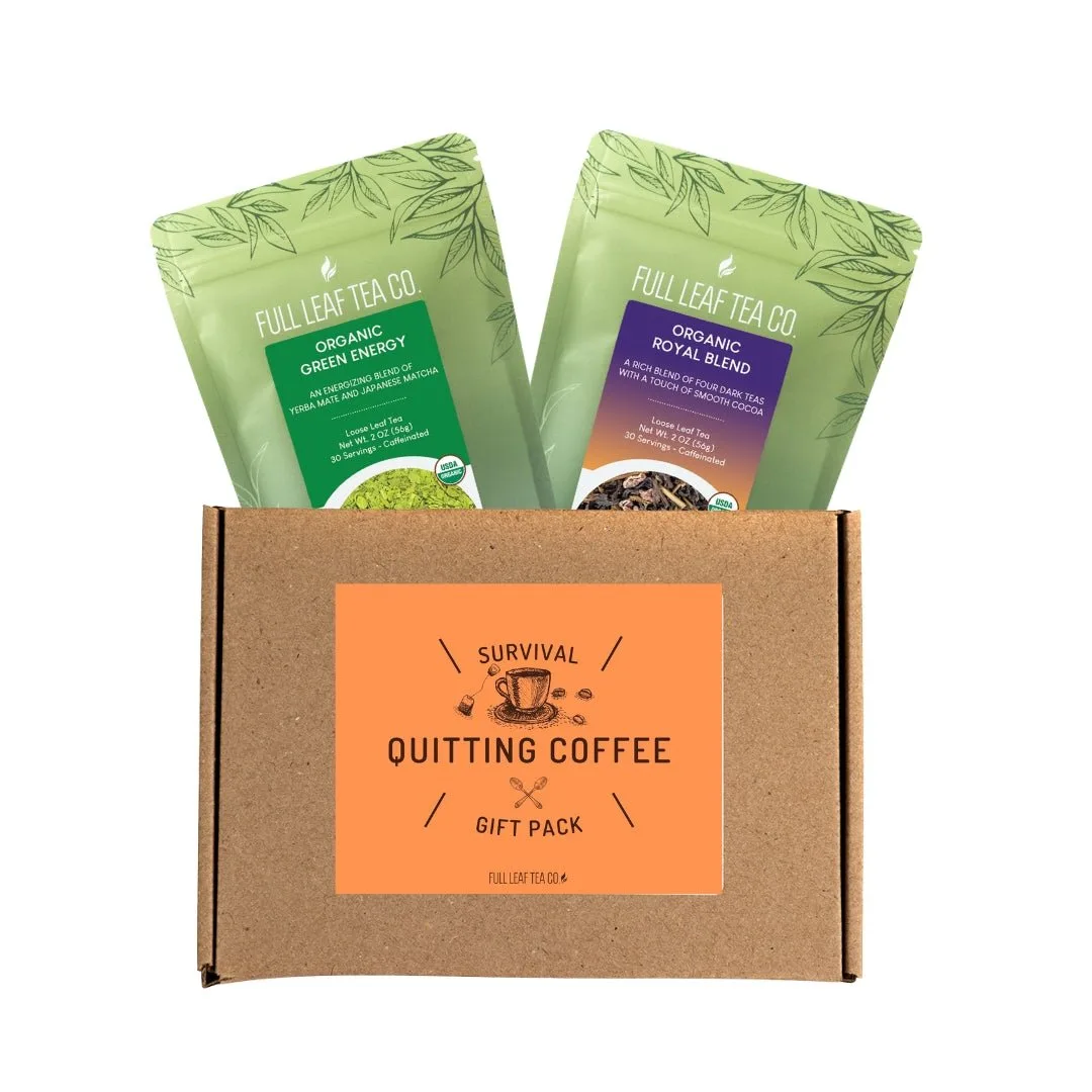 Quitting Coffee Tea Gift Pack: What's Inside