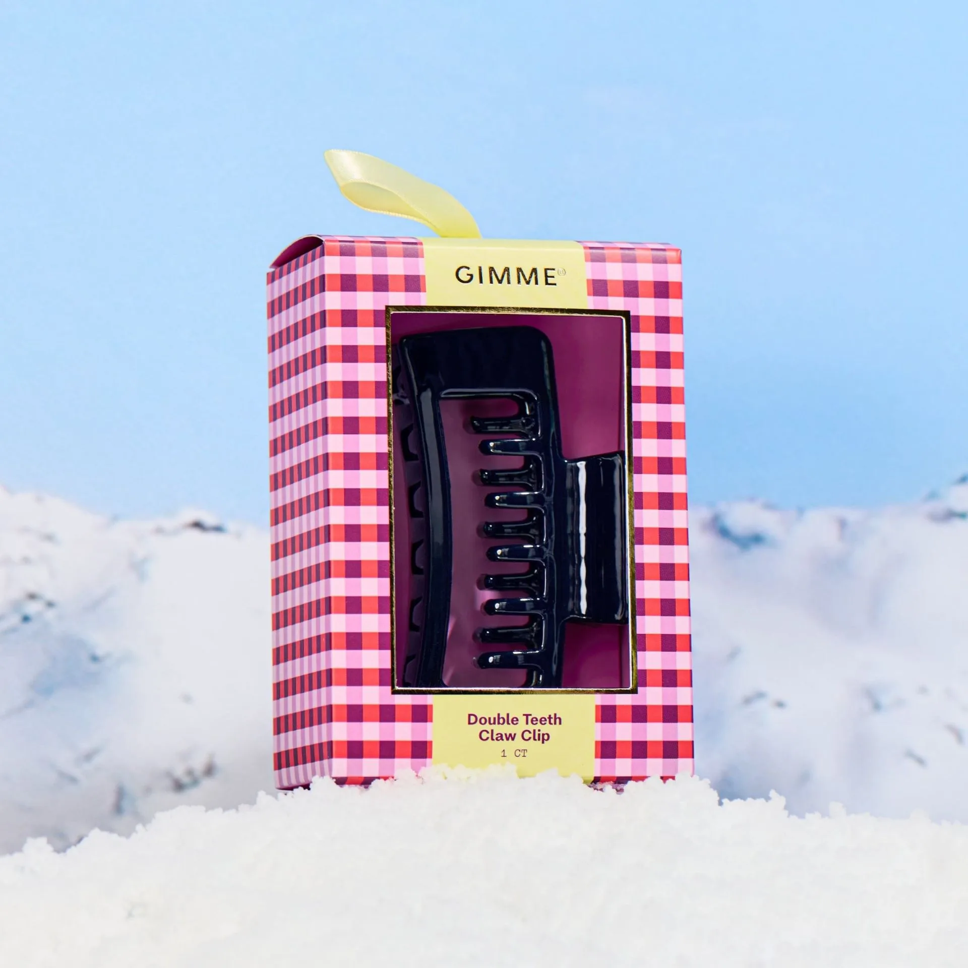 Double Down Claw Clip For Most Hair Types - Mountain Blue