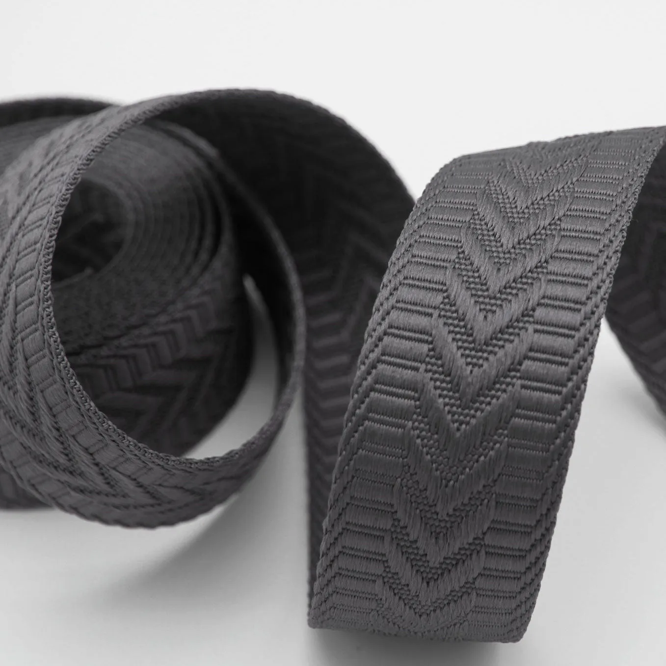 Elephant Grey - Trailmark Jacquard Webbing