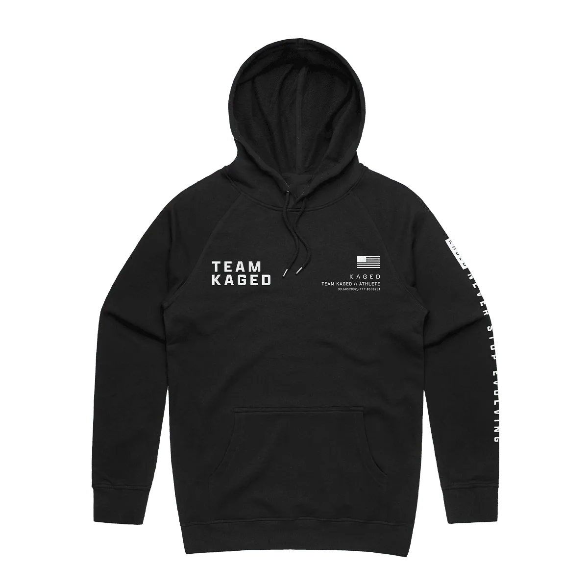 Team Kaged Hoodie: Stil och komfort för idrottare