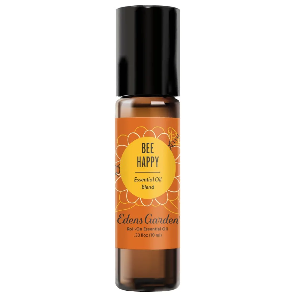 Bee Happy Essential Oil Roll-On- For Uplifting & Cheerfulness