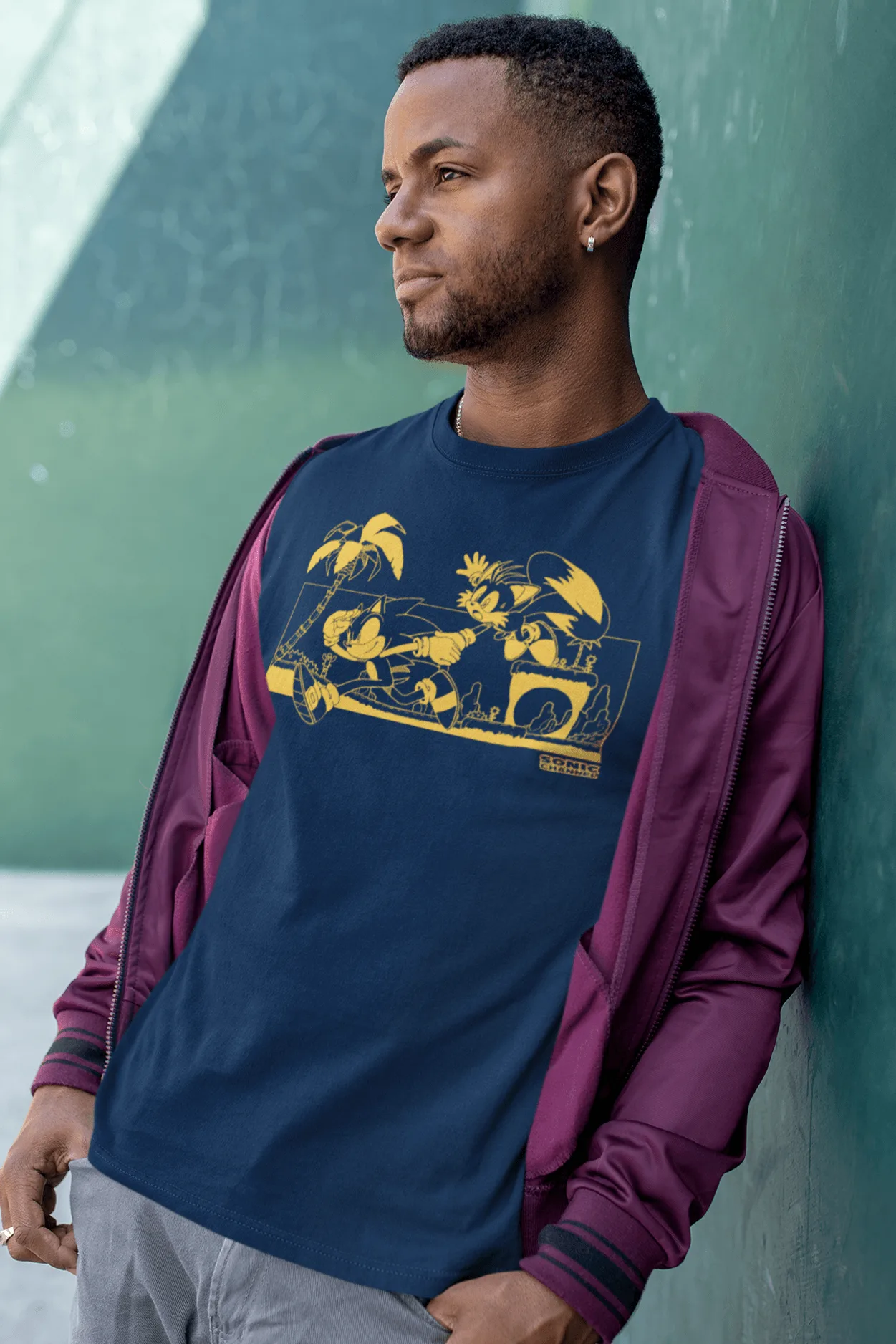 Sonic The Hedgehog: Camiseta Sonic and Tails Wallpaper Cover Story