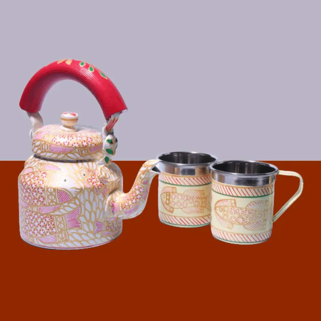 Cómo usar una tetera de pez para té de hojas sueltas