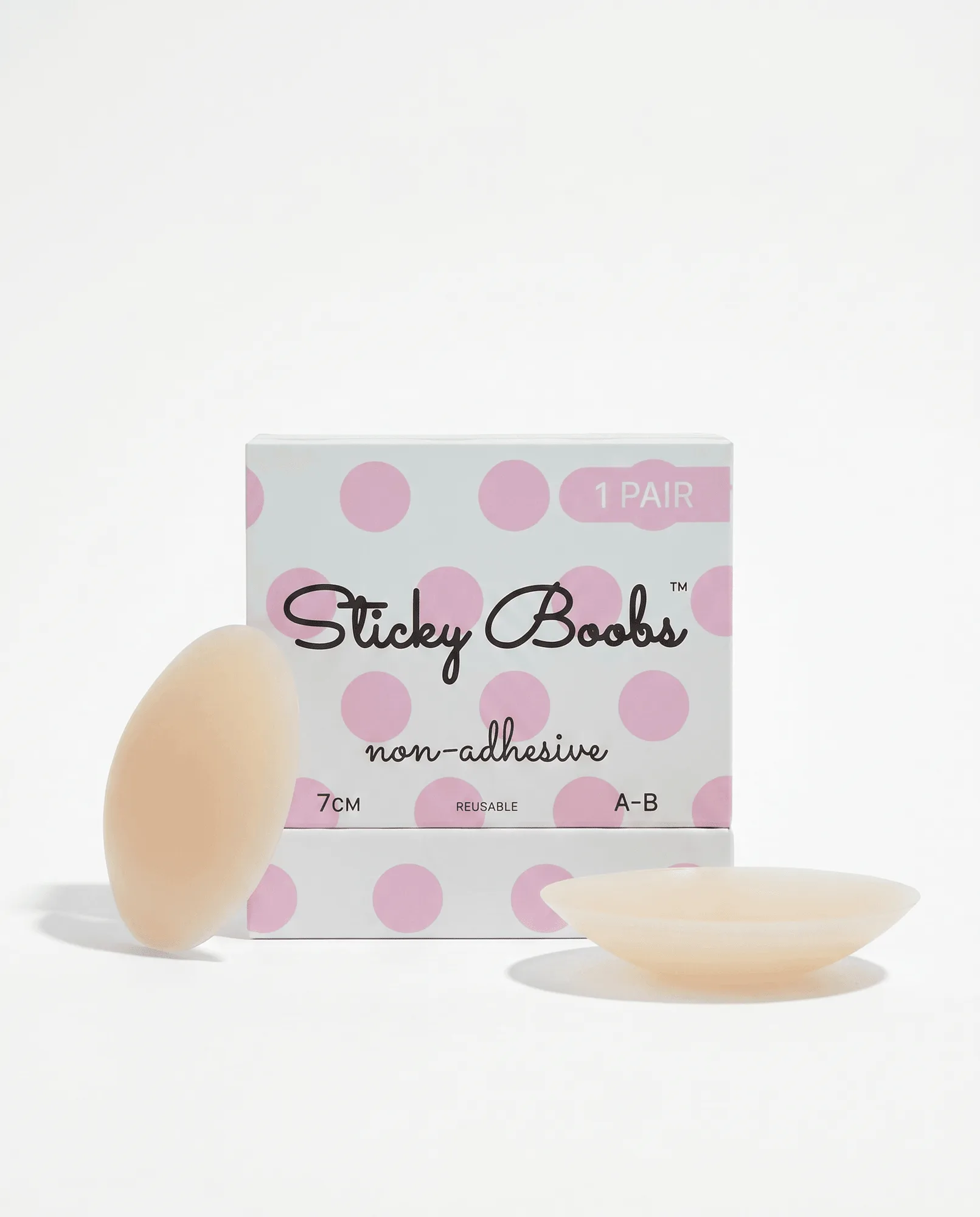 Sticky Boobs Non-Adhesive Silicone Nipple Covers – Reusable, No Glue