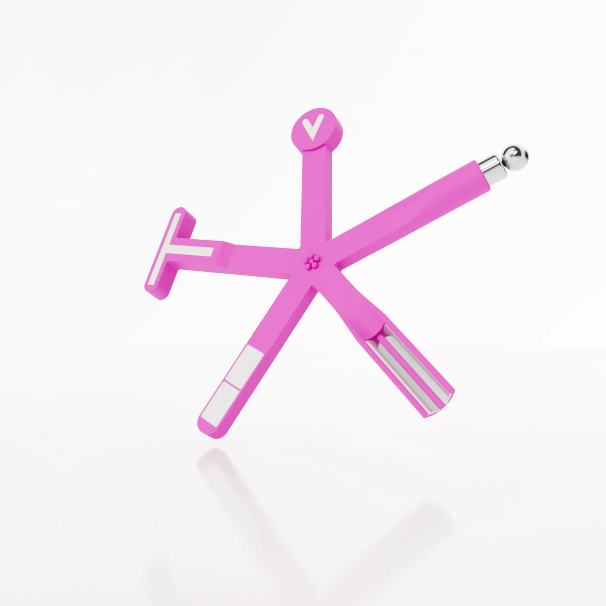 Star Magnet Cat Eye Tool mit Gel-Nagellack anwenden