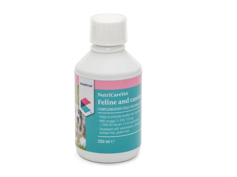 CVET NutriCareVet Skin & Coat Oil Guide