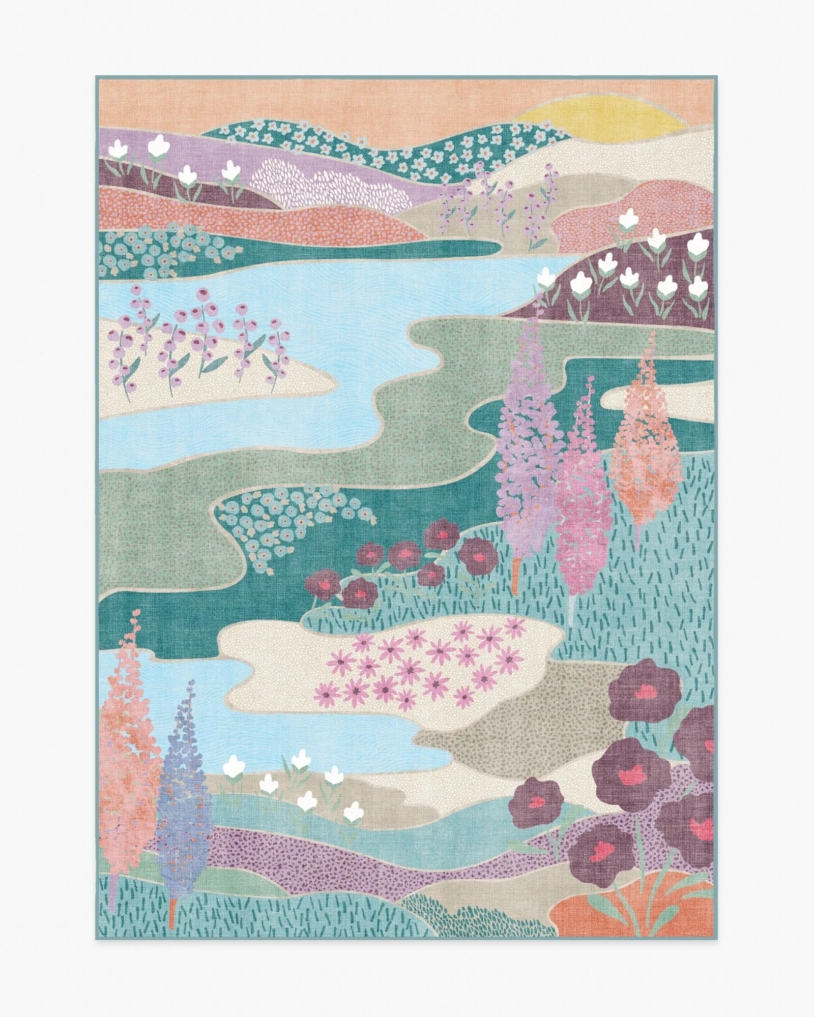 Dreamland Multicolor Pastel Teppich