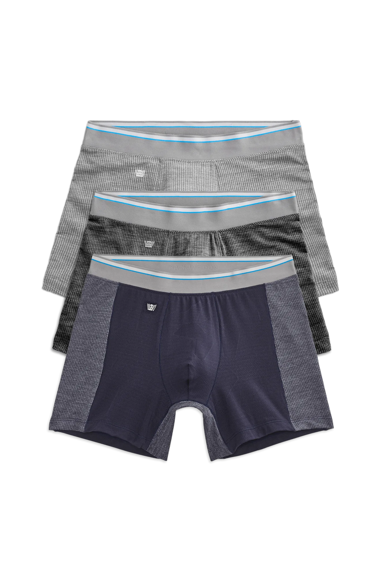 3-Pack AIRKNITˣ Boxer Briefs Hybrid & Heather