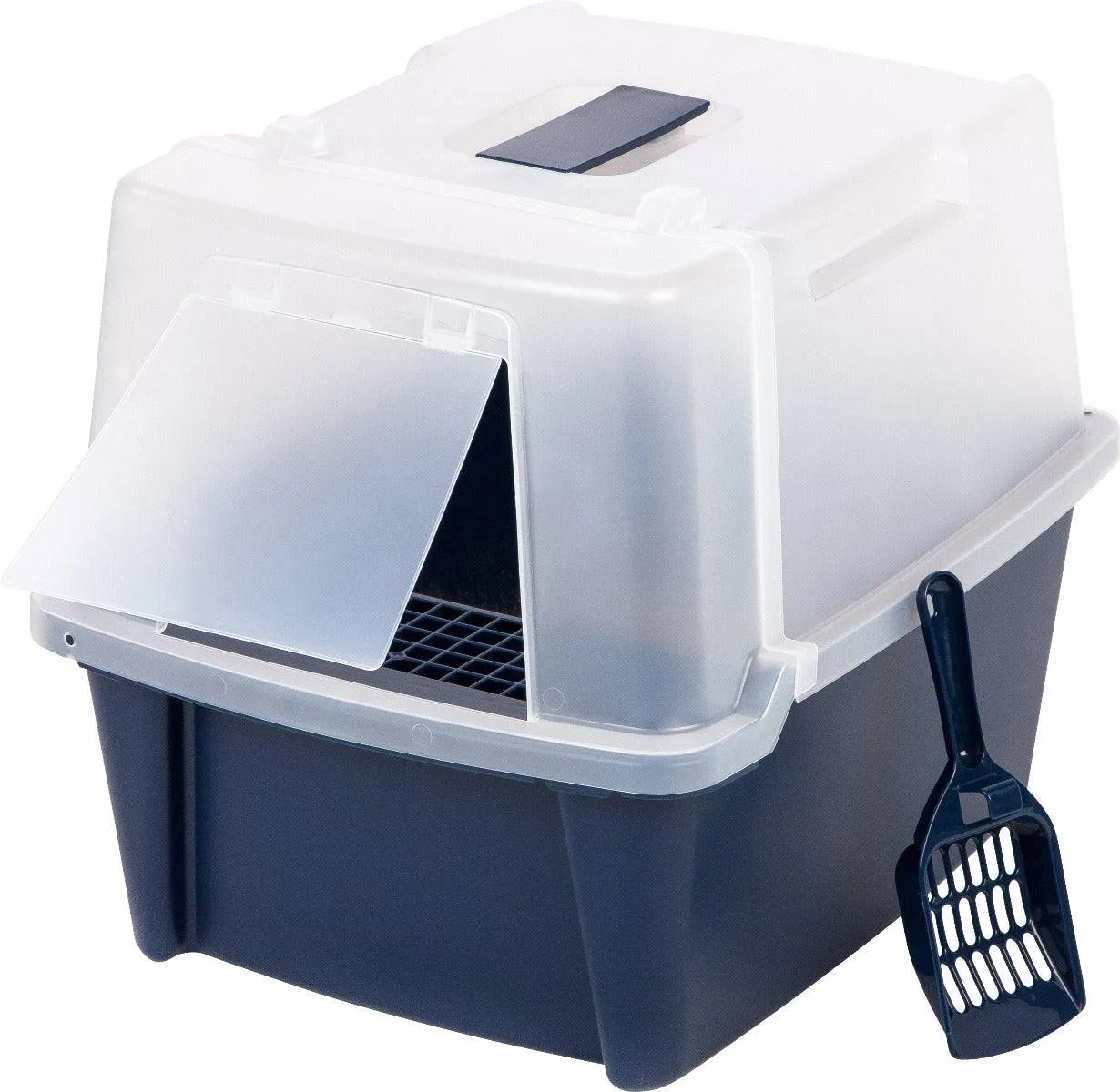 ¿Caja abierta o con tapa dividida? ¿Cuál prefiere tu gato?