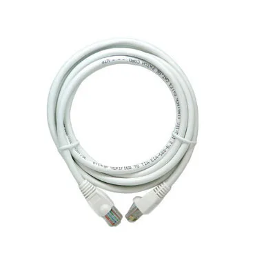Cat 5e Patch Cable, 50 ft, White