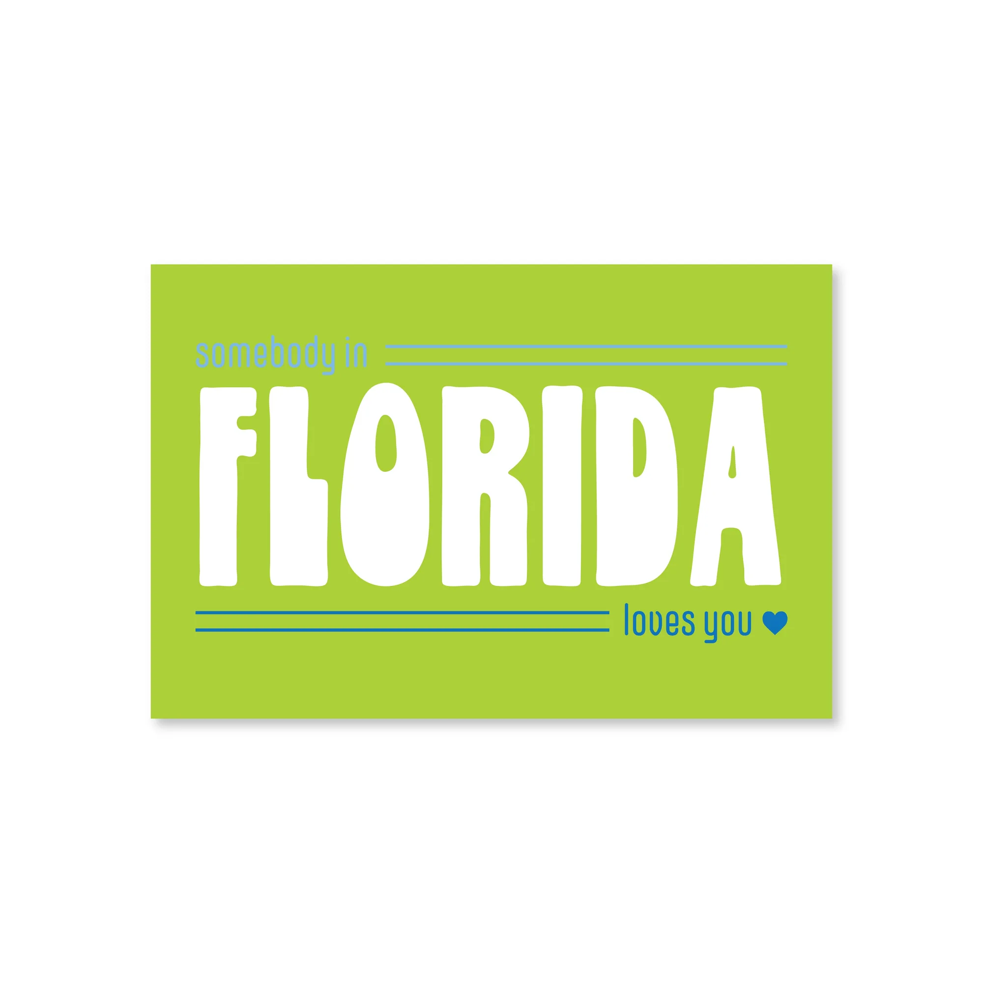 Set de postales Florida Te Quiere