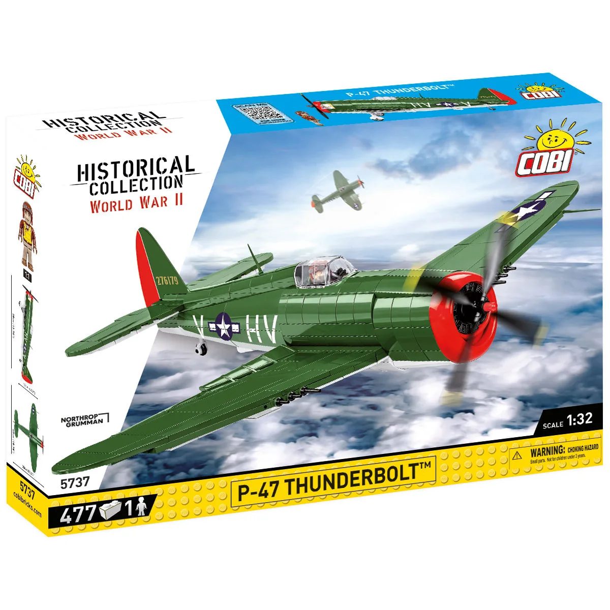 Guida alla costruzione del COBI P-47 Thunderbolt della Seconda Guerra Mondiale