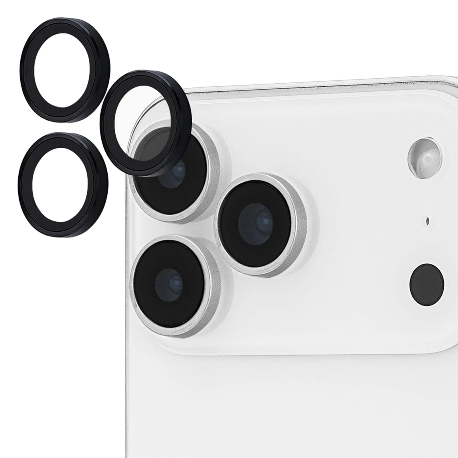 Camera Lens Protector Black - iPhone 17 Pro / 17 Pro Max
