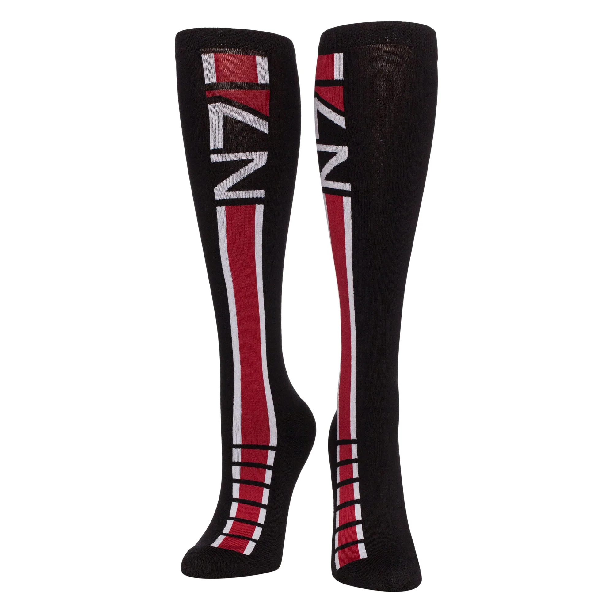 Mass Effect N7 Stripe Knee Socks vs. Crew Socks: Which to Choose