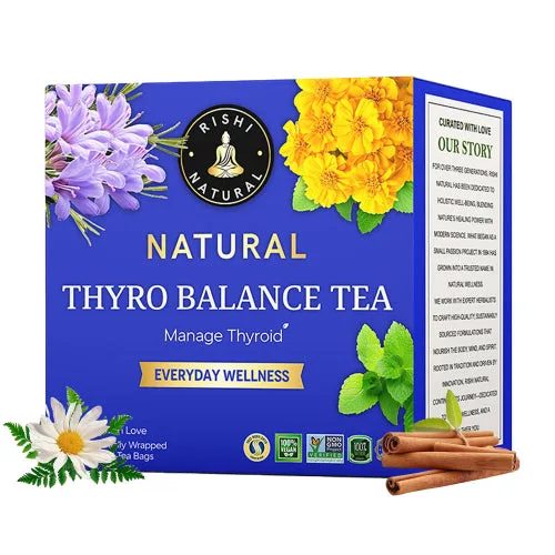 Thyro Balance 茶:甲狀腺機能低下與亢進的自然支持