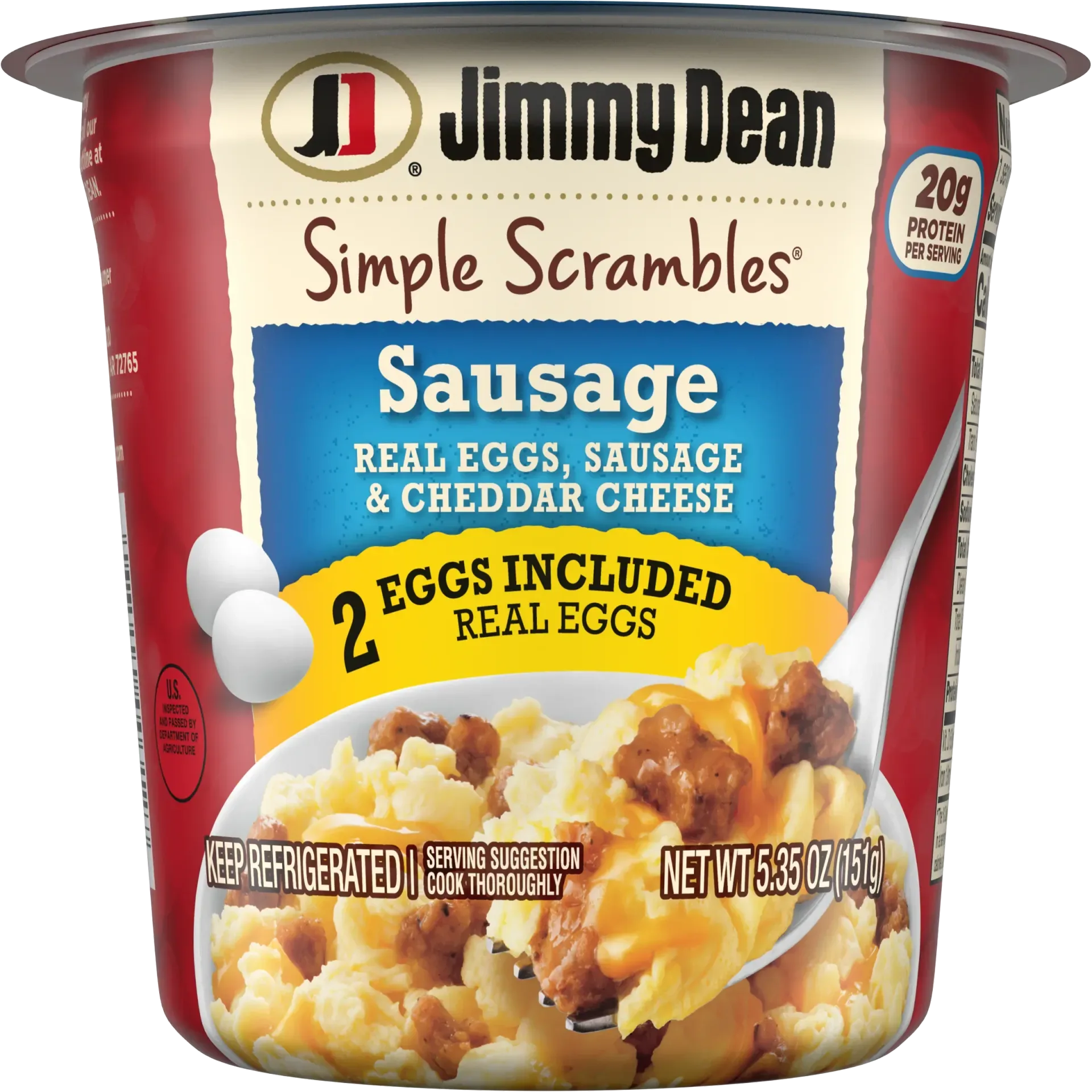 Simple Scrambles Sausage