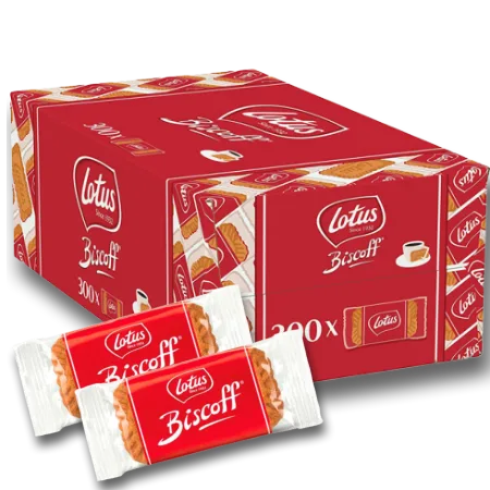 Lotus Biscoff Biscuits 50 Pack — Belgian Speculoos