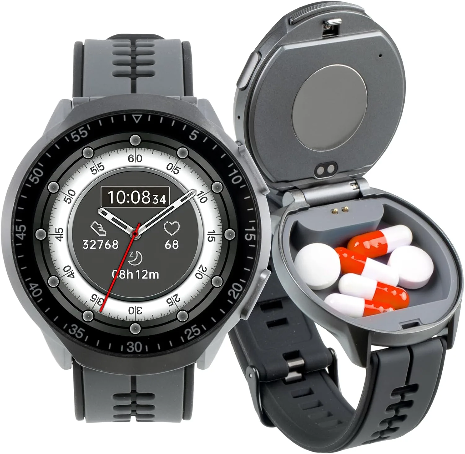 Come usare uno smartwatch 2-in-1 con vano per pillole in caso di emergenza