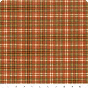 Benartex Touchdown - Plaid Touchdown Rosso/Verde 1/2 iarda