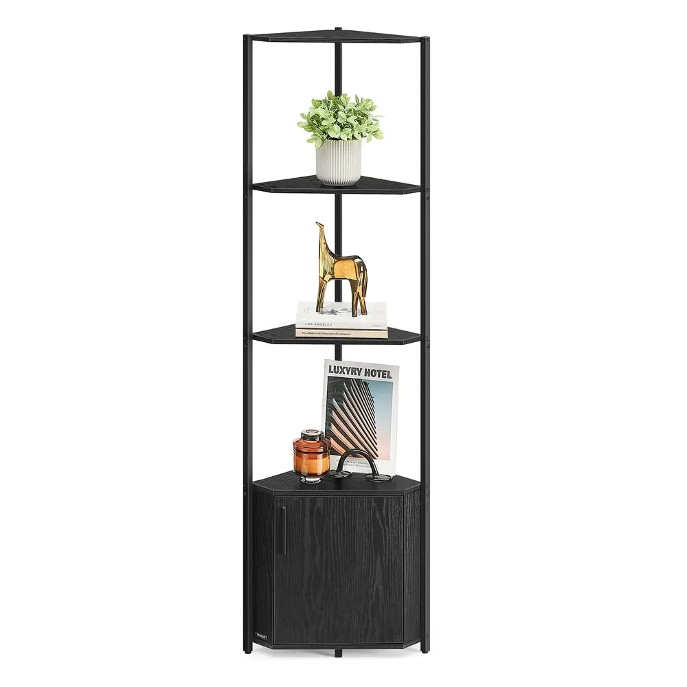 VASAGLE Corner Shelf with Storage