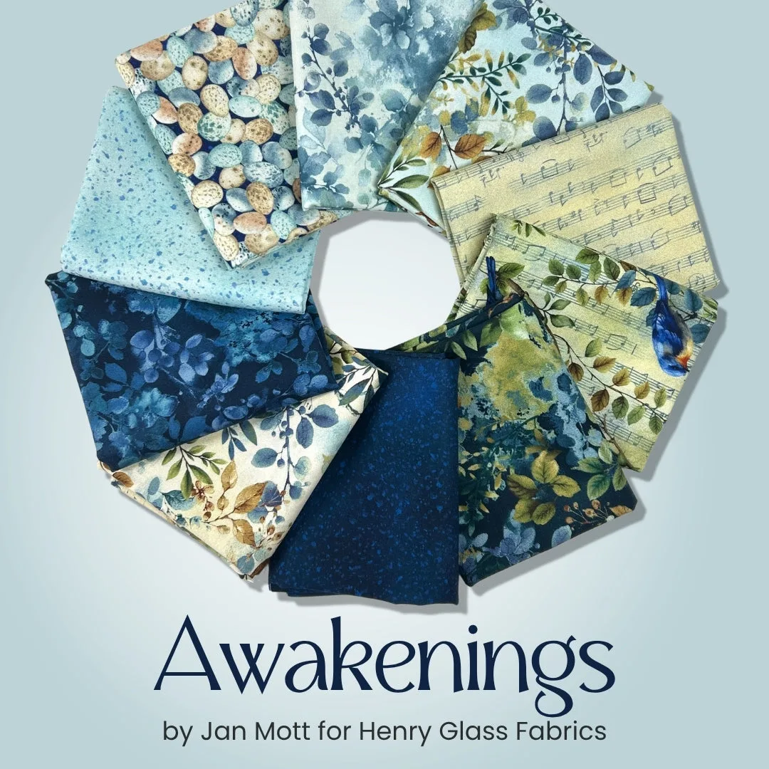 Comment choisir le tissu d'un quilt bleu et crème