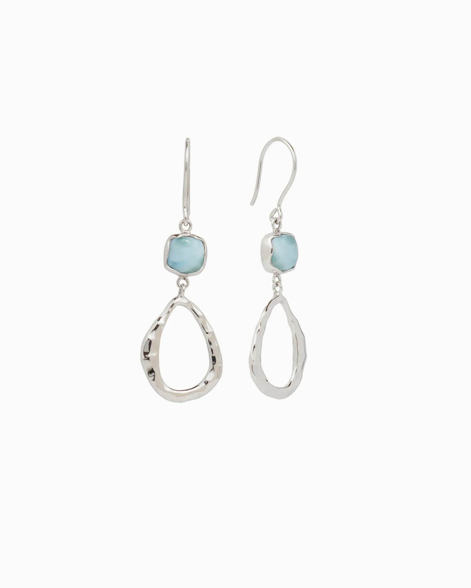 Larimar-Tropfenohrringe für den Alltag auswählen