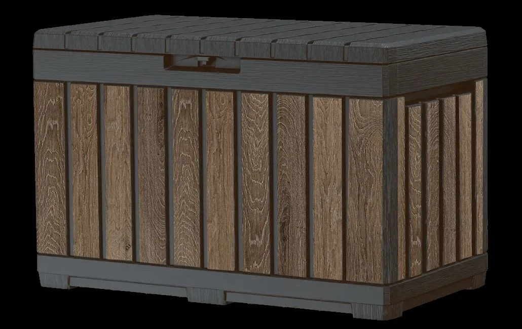 Signature 50 Gallon Deck Box - Walnut