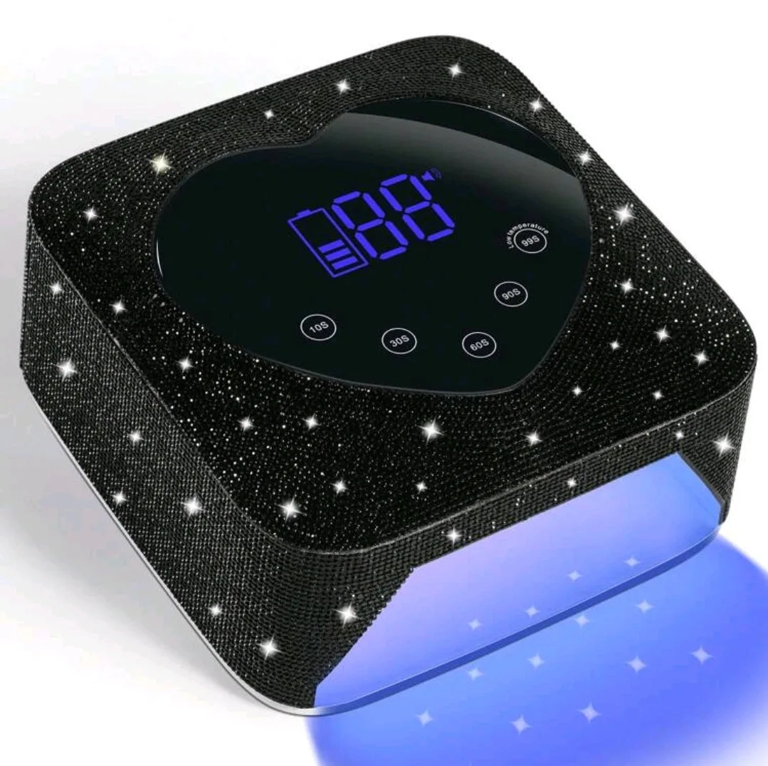 How to Use Rechargeable Rhinestone UV Lamp for Nail Art