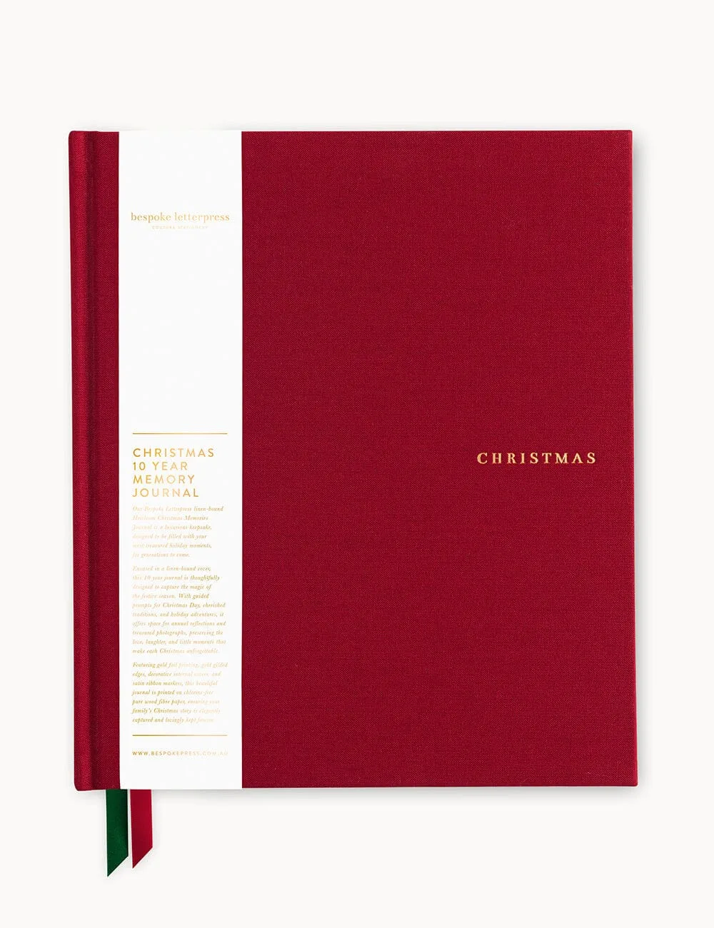 Heirloom Christmas 10 Year Memory Journal