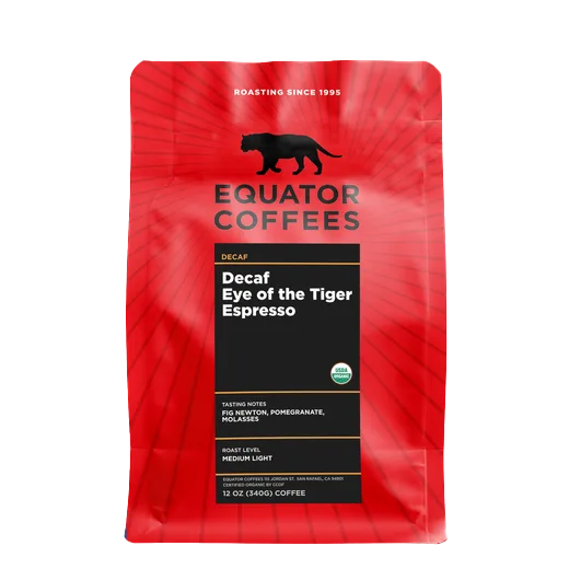 Decaf Eye Of The Tiger 12 oz