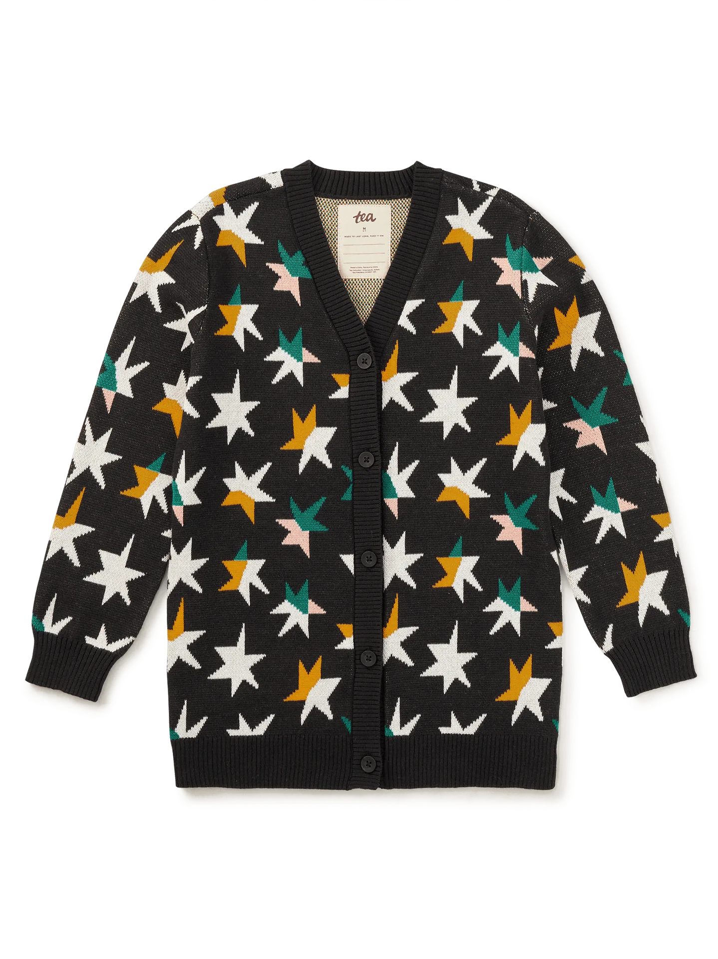 Long Iconic Stars Cardigan