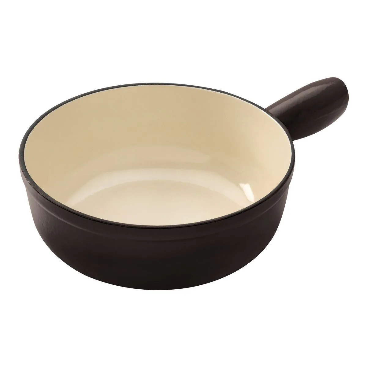 Caquelon induction fonte noir Ø 20 cm